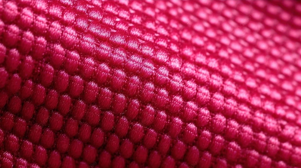 A close-up macro shot of the SoftWeave™ fabric texture.