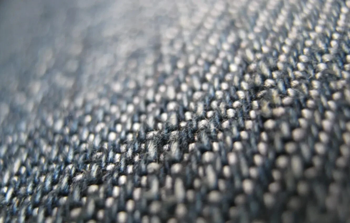 A macro shot of the durable, textured Performance Weave fabric.