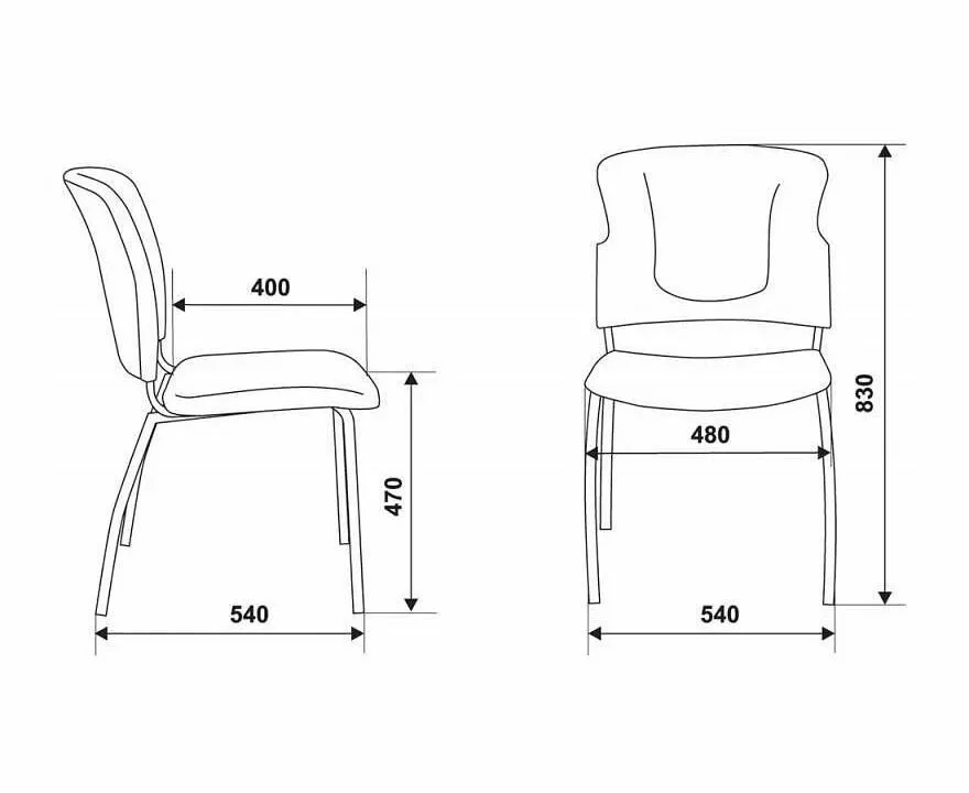 A technical blueprint overlayed on a chair's ergonomic features.